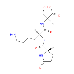 5-oxo-l-prolyl-l-lysyl-l-serine