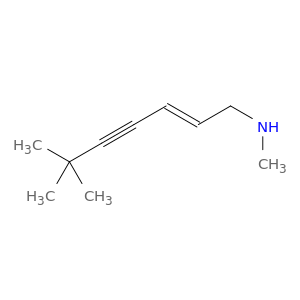 (2E)-N,6,6-三甲基-2-庚烯-4-炔1-胺