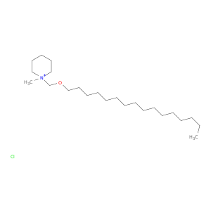 Piperidinium,1-[(hexadecyloxy)methyl]-1-methyl-, chloride (1:1)