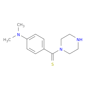N,N-DIMETHYL-4-(PIPERAZIN-1-YLCARBONOTHIOYL)ANILINE