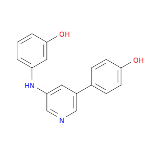 Phenol, 3-[[5-(4-hydroxyphenyl)-3-pyridinyl]amino]-