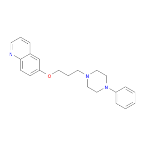 Quinoline,6-[3-(4-phenyl-1-piperazinyl)propoxy]-