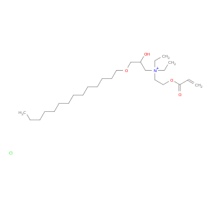 1-丙氨酸,N,N-二乙基-2-羟基-N-[2-[(1-氧代-2-丙烯-1-基)氧基]乙基]-3-(四淀粉氧基)-,氯化物(1：1)