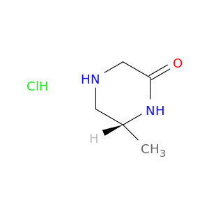 (R)-6-甲基哌嗪-2-酮盐酸盐