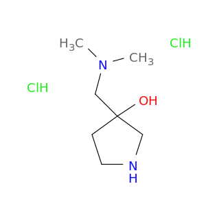 3-[(dimethylamino)methyl]pyrrolidin-3-ol Dihydrochloride