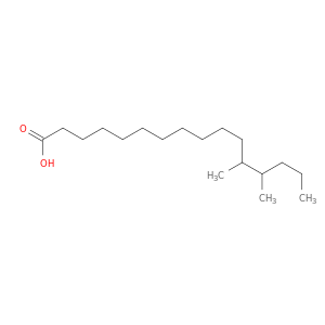 Hexadecanoic acid, 12,13-dimethyl-
