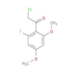 Ethanone, 2-chloro-1-(2-fluoro-4,6-dimethoxyphenyl)-