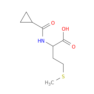 2-(cyclopropylformamido)-4-(methylsulfanyl)butanoic Acid