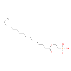 Hexadecanoic acid, 2-phosphonoethyl ester