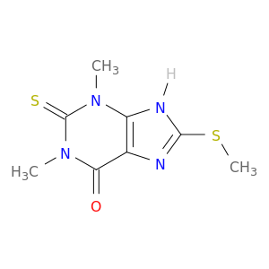 8-METHYLTHIO-2-THIOTHEOPHYLLINE