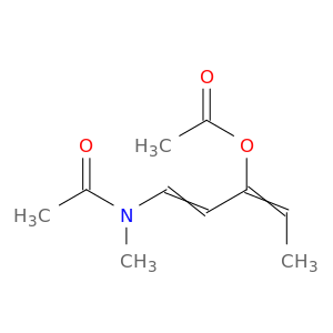 Acetamide, N-[3-(acetyloxy)-1,3-pentadienyl]-N-methyl-
