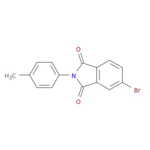 5-溴-2-(4-甲基苯基)-1H-异吲哚-1,3(2H)-二氧乙烯