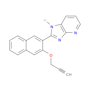 1H-Imidazo[4,5-b]pyridine, 2-[3-(2-propynyloxy)-2-naphthalenyl]-