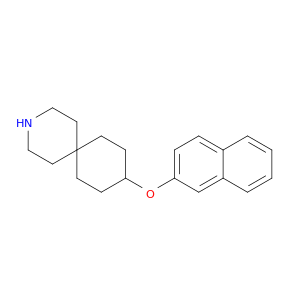 3-Azaspiro[5.5]undecane, 9-(2-naphthalenyloxy)-
