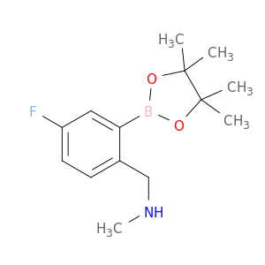苯结甲胺胺,4-氟-N-甲基-2-(4,4,5,5-四甲基-1,3,2-Dioxaborolan-2-Y1)-