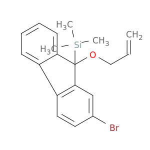 Silane, [2-bromo-9-(2-propenyloxy)-9H-fluoren-9-yl]trimethyl-