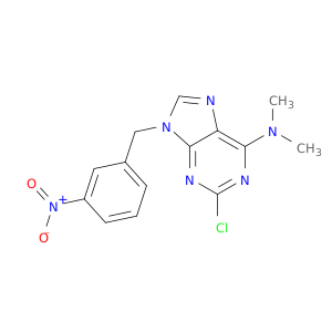 9H-Purin-6-amine,2-chloro-N,N-dimethyl-9-[(3-nitrophenyl)methyl]-