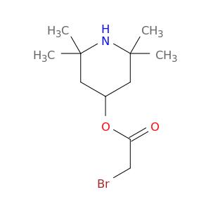 Acetic acid, bromo-, 2,2,6,6-tetramethyl-4-piperidinyl ester