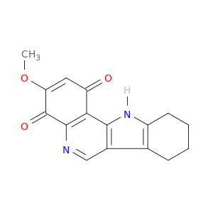 1H-Indolo[3,2-c]quinoline-1,4(7H)-dione,8,9,10,11-tetrahydro-3-methoxy-