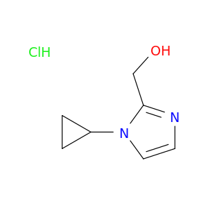 (1-cyclopropyl-1H-imidazol-2-yl)methanol hydrochloride