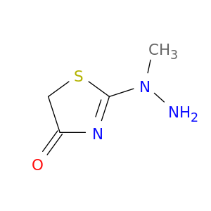 2-(1-methylhydrazinyl)-1,3-thiazol-4(5h)-one