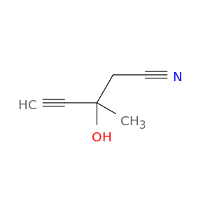 4-Pentynenitrile, 3-hydroxy-3-methyl-