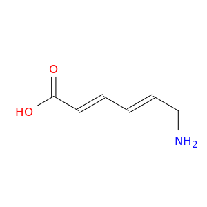 2,4-Hexadienoic acid, 6-amino-, (E,E)-