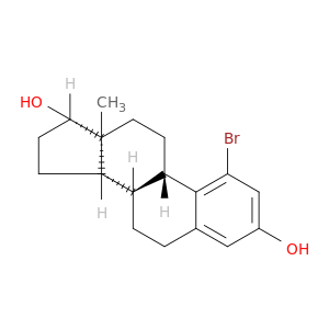 (8S,9S,13S,14S,17S)-1-bromo-13-methyl-6,7,8,9,11,12,14,15,16,17-decahydrocyclopenta[a]phenanthrene-3,17-diol