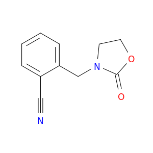 2-[(2-Oxo-1,3-oxazolidin-3-yl)methyl]benzonitrile