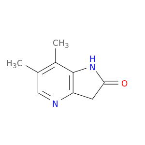 1,3-二氢-6,7-二甲基-2h-pyrrolo[3,2-b]吡啶-2-一
