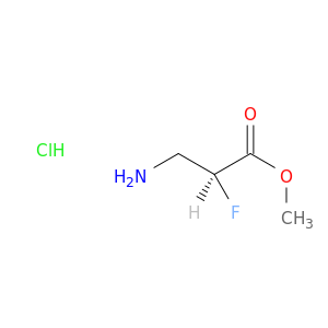 Methyl (S)-3-amino-2-fluoropropanoate hcl