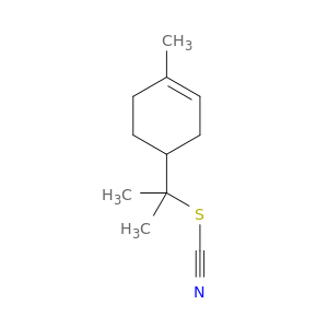 Thiocyanic acid, 1-methyl-1-(4-methyl-3-cyclohexen-1-yl)ethyl ester
