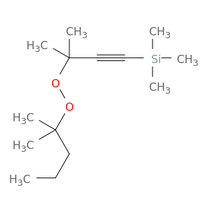 Silane, [3-[(1,1-dimethylbutyl)dioxy]-3-methyl-1-butynyl]trimethyl-