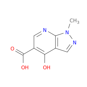 4-hydroxy-1-methyl-1H-pyrazolo[3,4-b]pyridine-5-carboxylic Acid