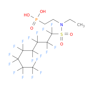 Phosphonic acid, [2-[ethyl[(heptadecafluorooctyl)sulfonyl]amino]ethyl]-