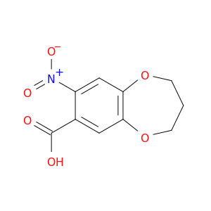 3,4-二氢-8-硝基-2H-1,5-苯并二氧Xepin-7-羧酸