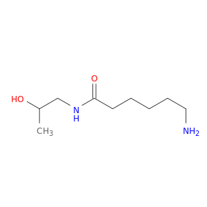 Hexanamide, 6-amino-N-(2-hydroxypropyl)-