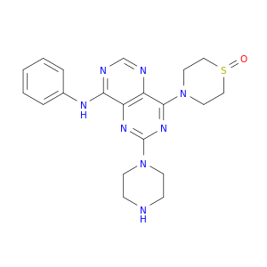 Pyrimido[5,4-d]pyrimidin-4-amine,8-(1-oxido-4-thiomorpholinyl)-N-phenyl-6-(1-piperazinyl)-