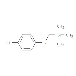 Silane, [[(4-chlorophenyl)thio]methyl]trimethyl-