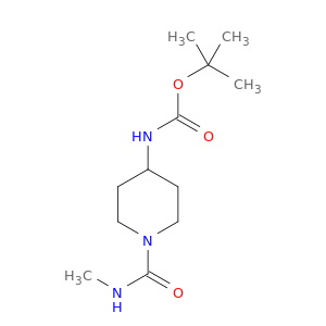 tert-Butyl (1-(methylcarbamoyl)piperidin-4-yl)carbamate