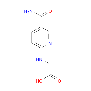 2-[(5-Carbamoylpyridin-2-yl)amino]acetic Acid