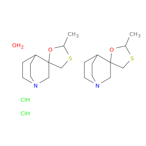 rel-(2R,3'R)-2-甲基-1'-氮杂螺[[1,3]氧硫杂环戊烷-5,3'-双环[2.2.2]辛烷]盐酸盐水合物