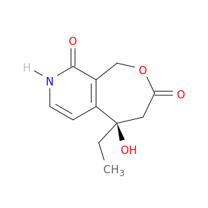 Oxepino[3,4-c]pyridine-3,9-dione,5-ethyl-1,4,5,8-tetrahydro-5-hydroxy-, (5R)-