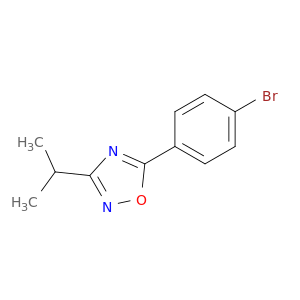 5-(4-Bromophenyl)-3-(propan-2-yl)-1,2,4-oxadiazole