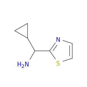 cyclopropyl(1,3-thiazol-2-yl)methanamine