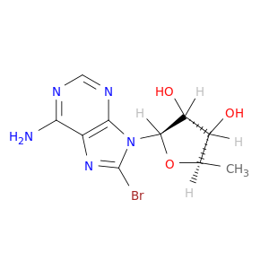 Adenosine, 8-bromo-5'-deoxy-