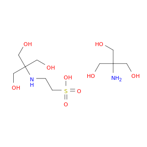 Ethanesulfonic acid, 2-((2-hydroxy-1,1-bis(hydroxymethyl)ethyl)amino)-, mixt. with 2-amino-2-(hydroxymethyl)-1,3-propanediol