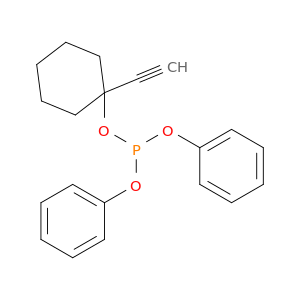 Phosphorous acid, 1-ethynylcyclohexyl diphenyl ester
