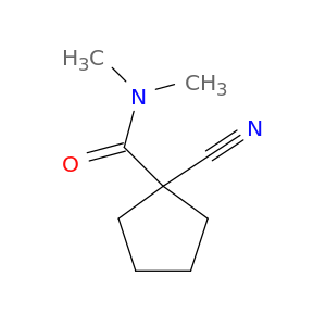 1-cyano-N,N-dimethylcyclopentane-1-carboxamide