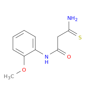 2-carbamothioyl-N-(2-methoxyphenyl)acetamide